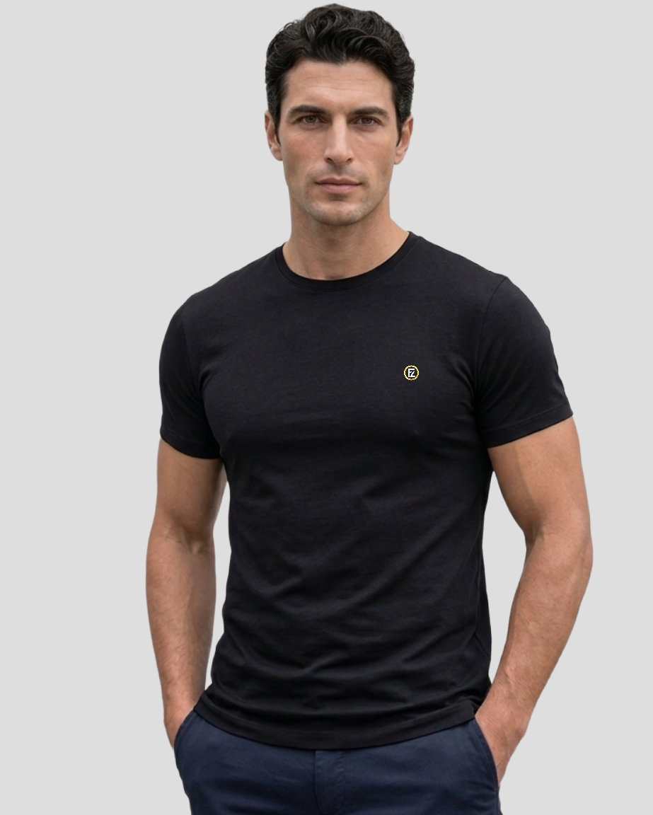Camiseta de modal com elastano